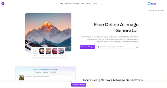 تدمج Canva ميزة توليد الصور بالذكاء الإصطناعي