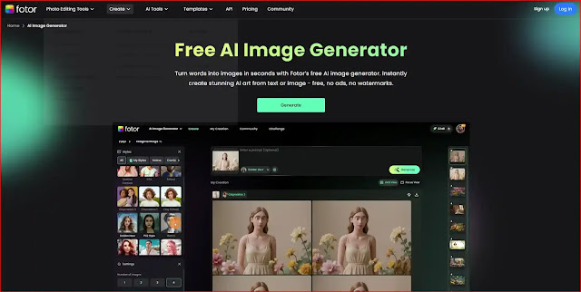 Fotor AI Art Generator